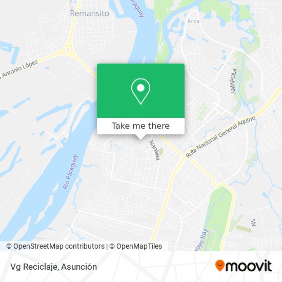 Vg Reciclaje map