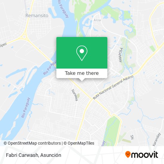 Fabri Carwash map