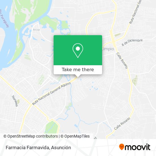 Mapa de Farmacia Farmavida