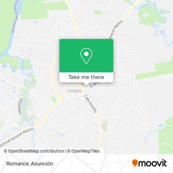 Mapa de Romance