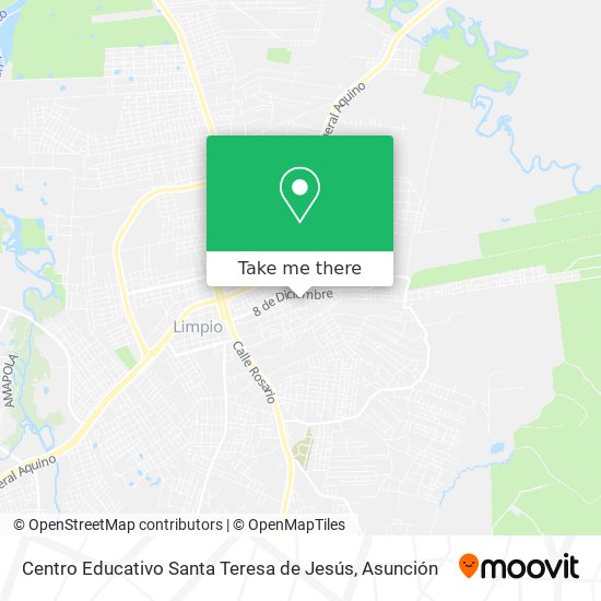 Mapa de Centro Educativo Santa Teresa de Jesús