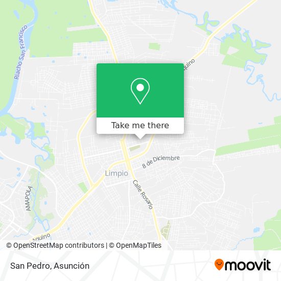 Mapa de San Pedro
