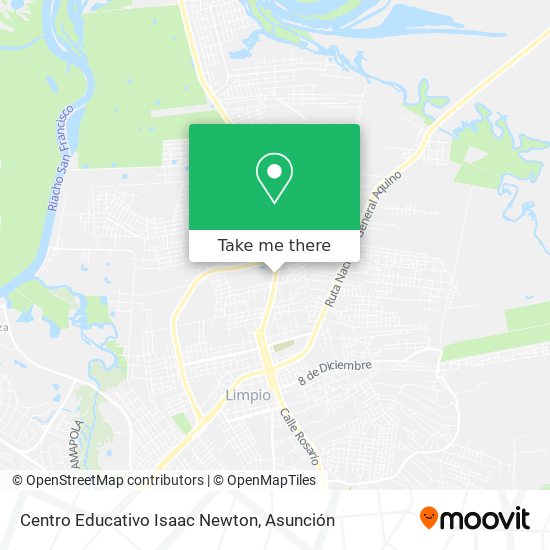 Mapa de Centro Educativo Isaac Newton