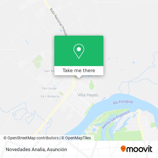 Mapa de Novedades Analia
