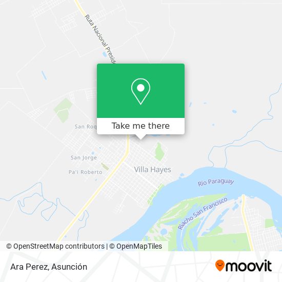 Mapa de Ara Perez