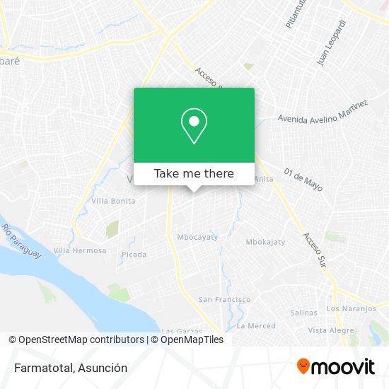 Mapa de Farmatotal
