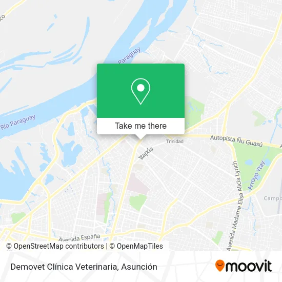 Demovet Clínica Veterinaria map