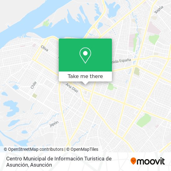 Centro Municipal de Información Turística de Asunción map