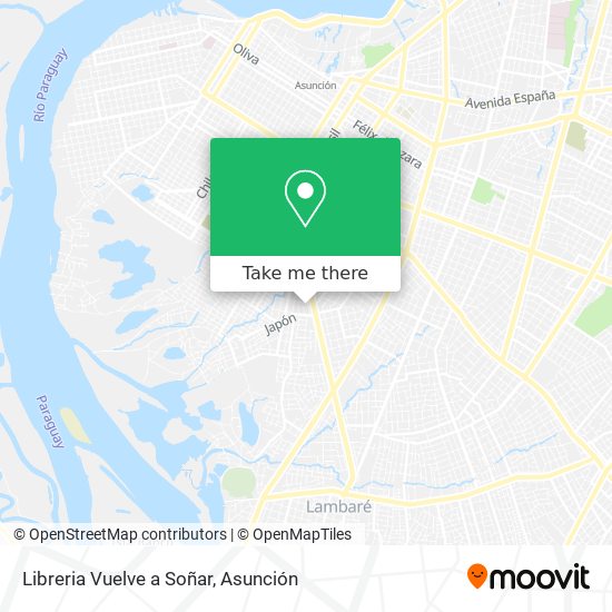Mapa de Libreria Vuelve a Soñar