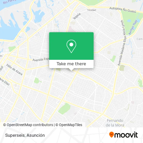 Mapa de Superseis