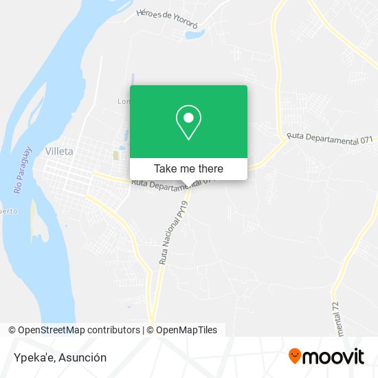 Mapa de Ypeka'e