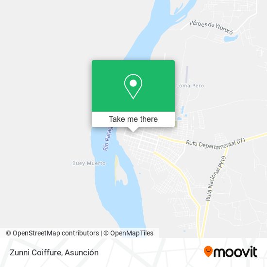 Zunni Coiffure map