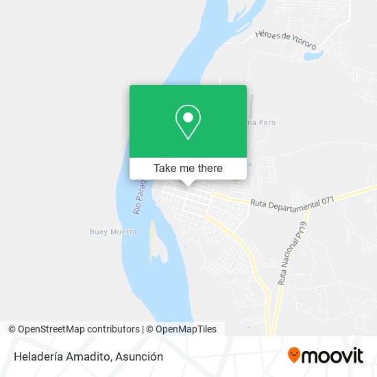 Heladería Amadito map