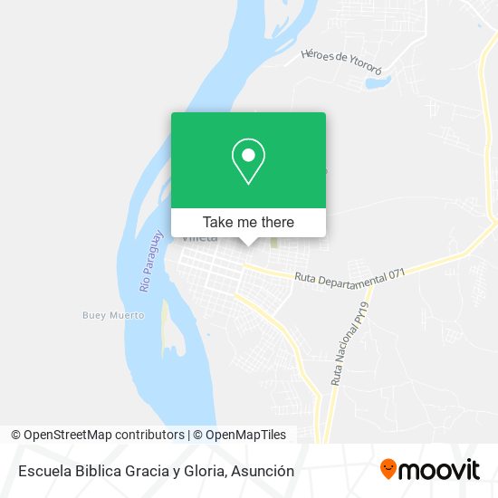 Escuela Biblica Gracia y Gloria map