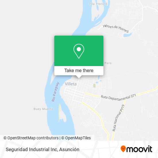 Seguridad Industrial Inc map