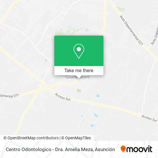 Centro Odontologico - Dra. Amelia Meza map