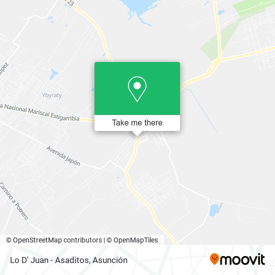 Mapa de Lo D' Juan - Asaditos