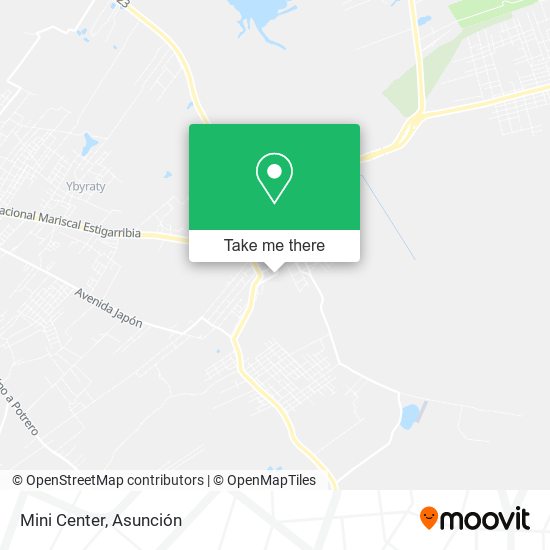 Mapa de Mini Center