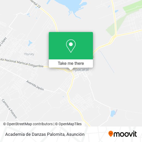 Academia de Danzas Palomita map