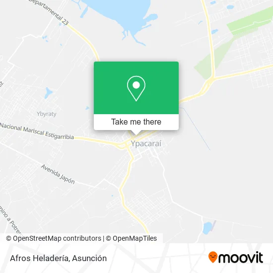 Afros Heladería map