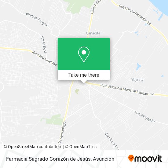 Mapa de Farmacia Sagrado Corazón de Jesús