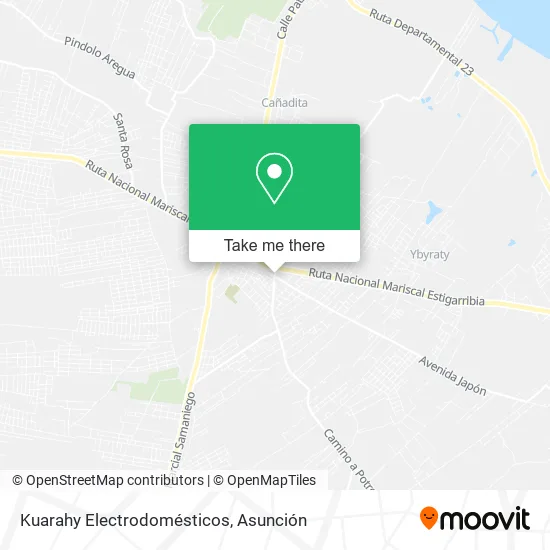 Kuarahy Electrodomésticos map