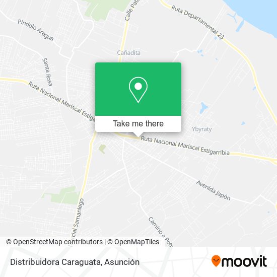 Distribuidora Caraguata map