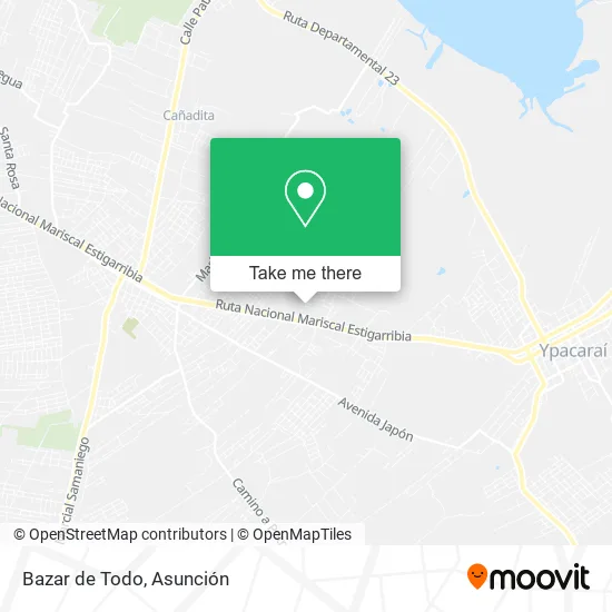 Bazar de Todo map