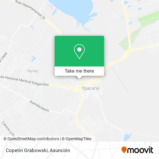 Mapa de Copetin Grabowski