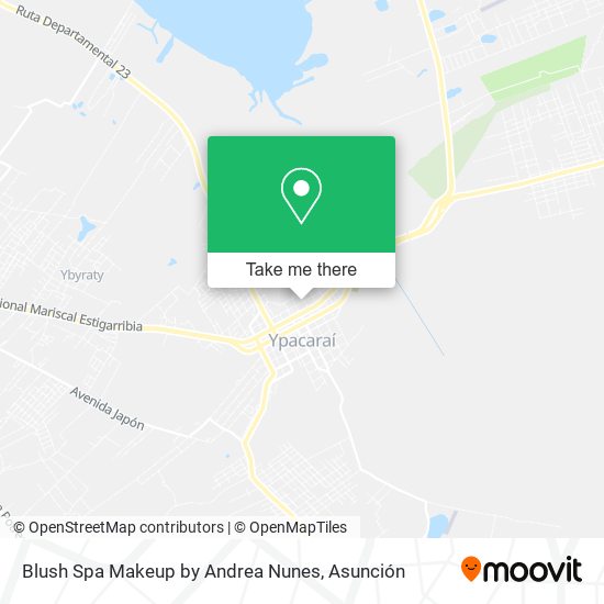 Mapa de Blush Spa Makeup by Andrea Nunes