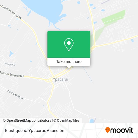 Elastiqueria Ypacarai map