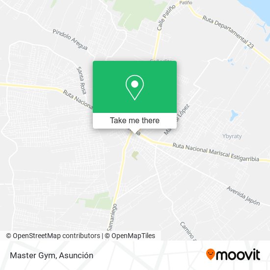 Mapa de Master Gym