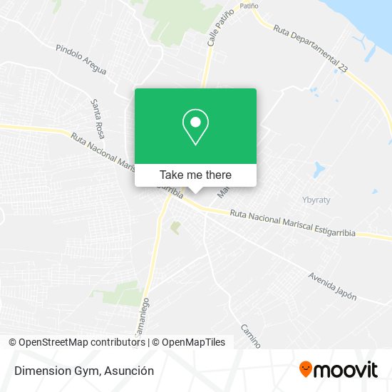 Mapa de Dimension Gym