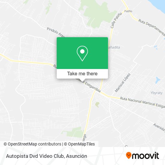 Autopista Dvd Video Club map