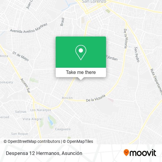 Mapa de Despensa 12 Hermanos