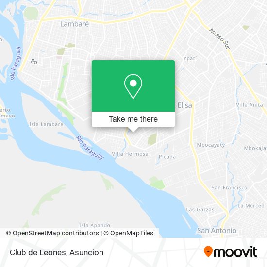 Club de Leones map