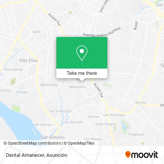 Dental Amanecer map
