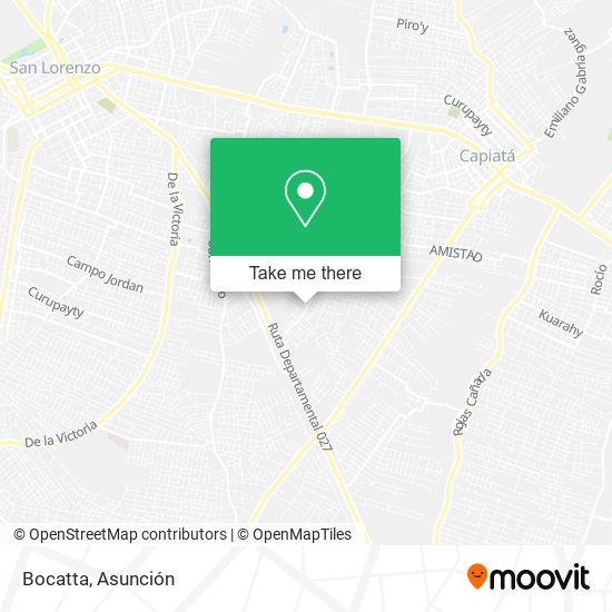 Mapa de Bocatta