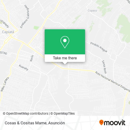 Mapa de Cosas & Cositas Mame