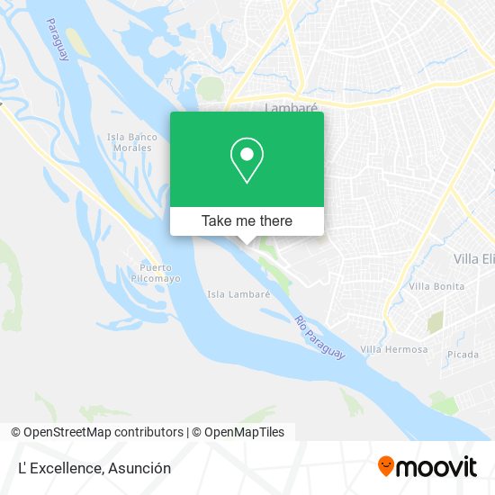 Mapa de L' Excellence