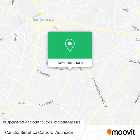 Cancha Sintetica Cantero map