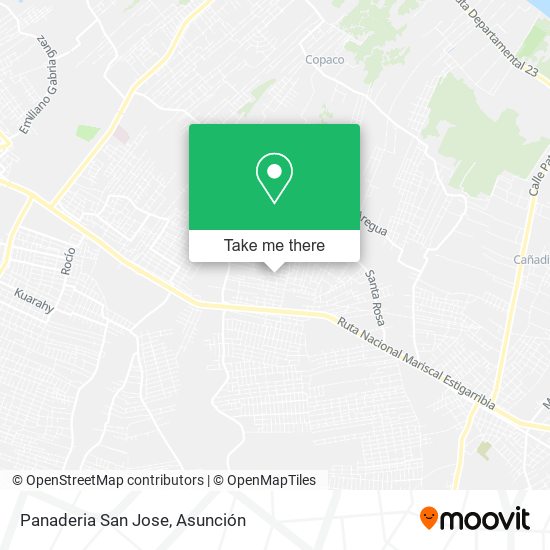 Mapa de Panaderia San Jose