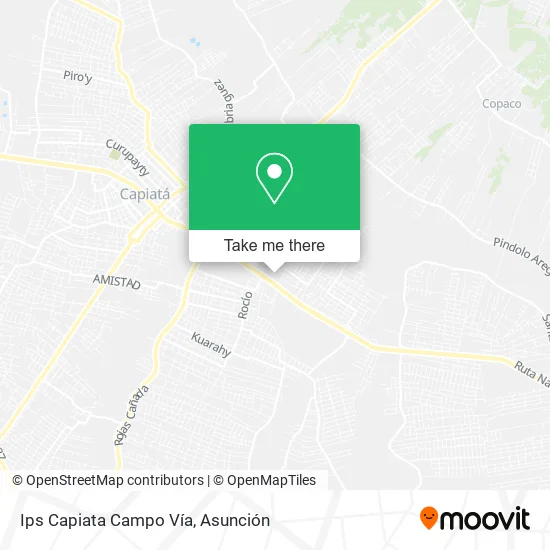Ips Capiata Campo Vía map