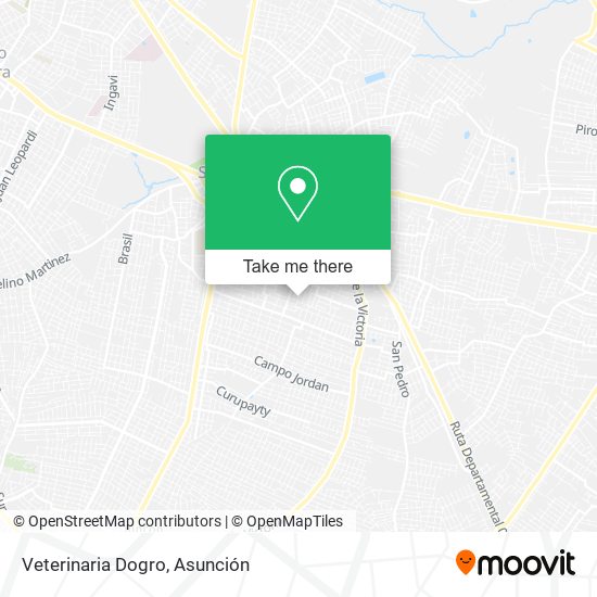 Mapa de Veterinaria Dogro