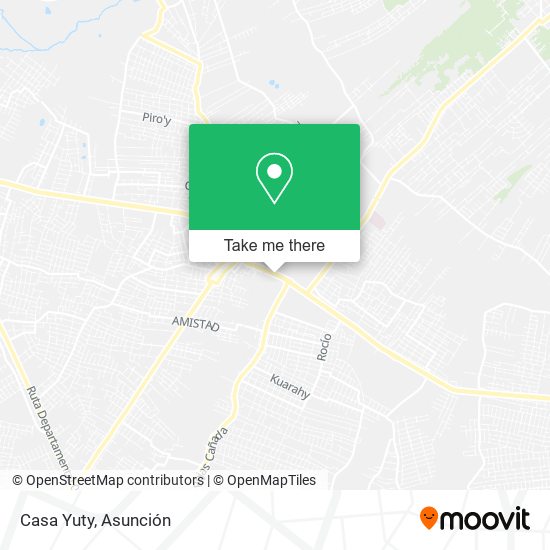 Mapa de Casa Yuty