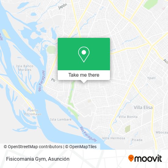 Fisicomania Gym map