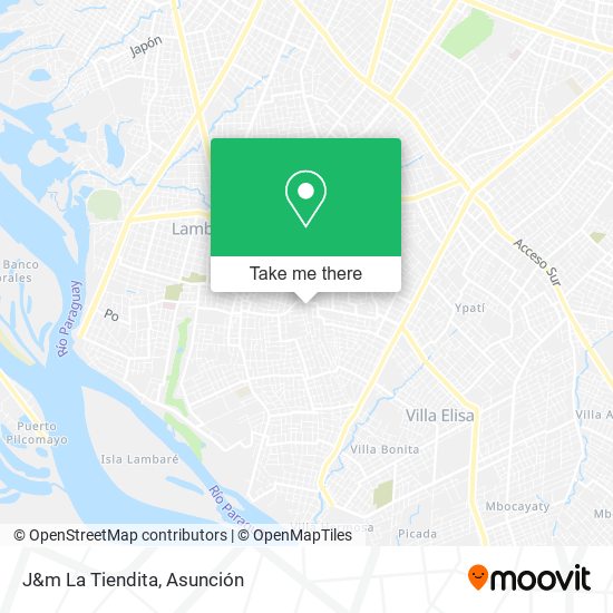 Mapa de J&m La Tiendita