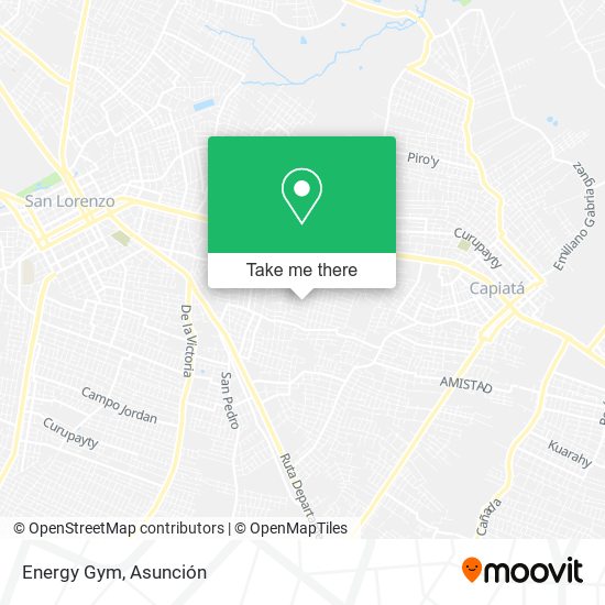 Energy Gym map