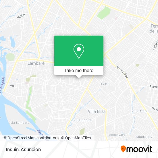 Mapa de Insuin