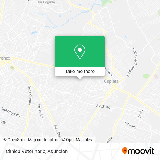 Mapa de Clínica Veterinaria